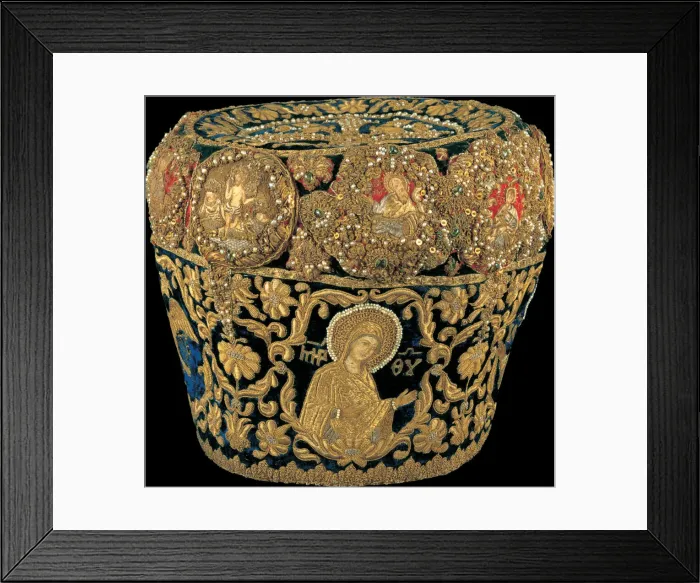 Framed Print : The Mitre, 1715. Artist: Workshop of Constantinople Framed Print : The Mitre, 1715. Artist: Workshop of Constantinople
