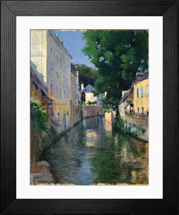 Framed Print : The River Isole (Quimperle), 1901. Artist: Beruete y Moret, Aureliano de (1845-1912) Framed Print : The River Isole (Quimperle), 1901. Artist: Beruete y Moret, Aureliano de (1845-1912)