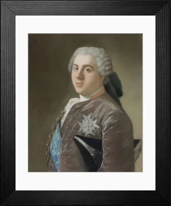 Framed Print : Portrait of Louis, Dauphin of France (1729?1765), 1750. Artist: Liotard, Jean-Etienne (1702-1789) Framed Print : Portrait of Louis, Dauphin of France (1729?1765), 1750. Artist: Liotard, Jean-Etienne (1702-1789)