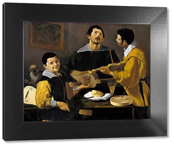 The Three Musicians, ca 1616. Artist: Velazquez, Diego (1599-1660)