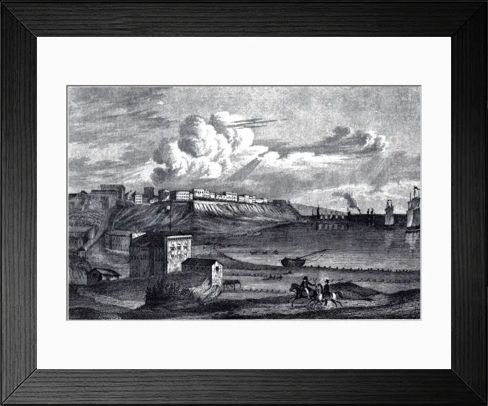 Framed Print : View of Odessa, c. 1830. Artist: Anonymous Framed Print : View of Odessa, c. 1830. Artist: Anonymous