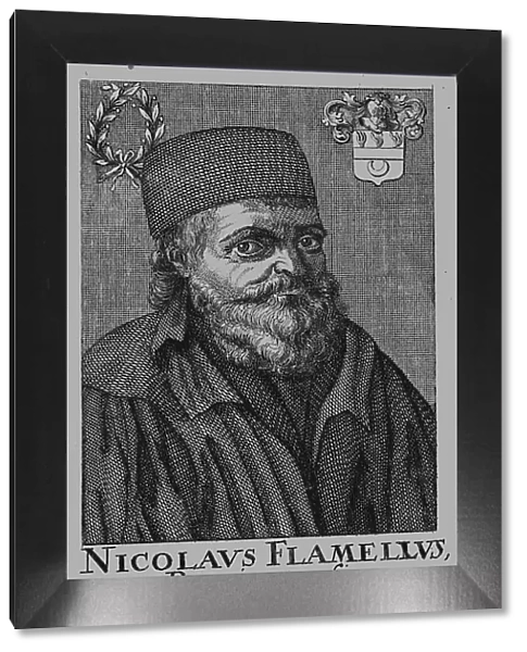 Nicolas Flamel (1330-1418). Artist: Anonymous