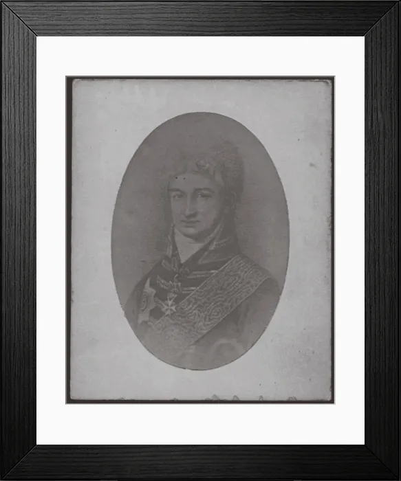Framed Print : Nikolai Petrovich Rezanov, ca 1806. Artist: Anonymous Framed Print : Nikolai Petrovich Rezanov, ca 1806. Artist: Anonymous