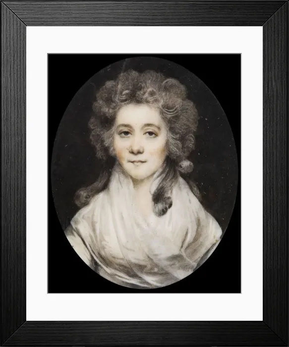 Framed Print : Portrait of Countess Anna Evgenyevna Obolenskaya (1778-1810), Late 18th cent Artist: Anonymous Framed Print : Portrait of Countess Anna Evgenyevna Obolenskaya (1778-1810), Late 18th cent Artist: Anonymous