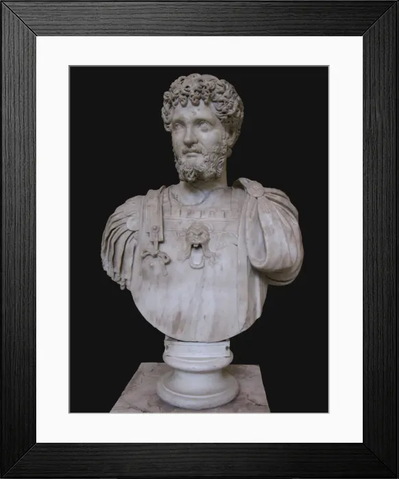 Framed Print : Bust of Septimius Severus, 3rd cen. AD. Artist: Art of Ancient Rome, Classical sculpture Framed Print : Bust of Septimius Severus, 3rd cen. AD. Artist: Art of Ancient Rome, Classical sculpture