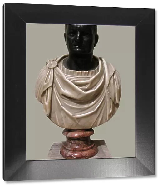 Bust of Vespasian, 1st H. 1st cen. AD. Artist: Art of Ancient Rome, Classical sculpture