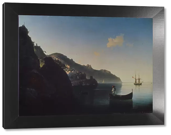 The Coast near Amalfi, 1841. Artist: Aivazovsky, Ivan Konstantinovich (1817-1900)