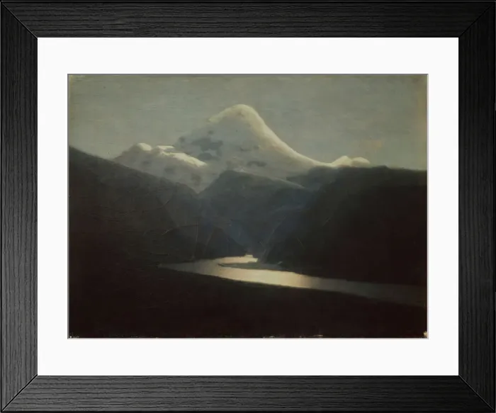 Framed Print : At the Mount Elbrus, 1870s. Artist: Kuindzhi, Arkhip Ivanovich (1842-1910) Framed Print : At the Mount Elbrus, 1870s. Artist: Kuindzhi, Arkhip Ivanovich (1842-1910)