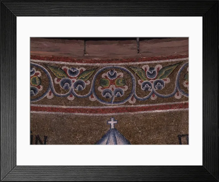 Framed Print : Ornament of the chancel, 1037-1050. Artist: Byzantine Master Framed Print : Ornament of the chancel, 1037-1050. Artist: Byzantine Master