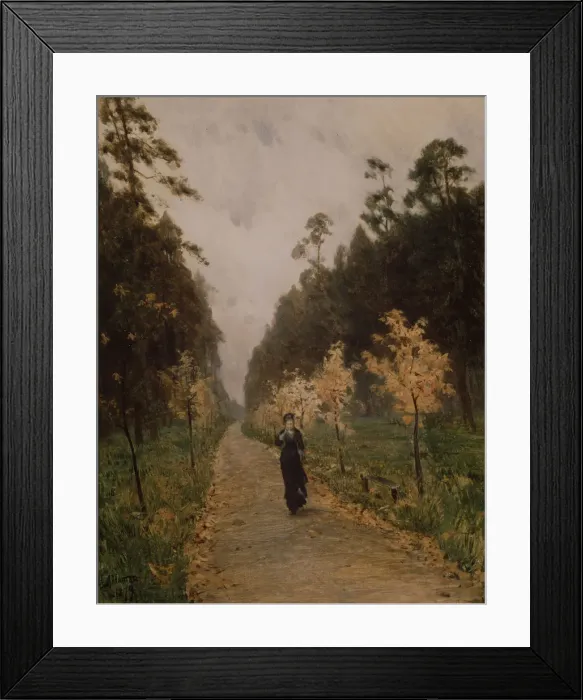 Framed Print : Autumn day. Sokolniki, 1879. Artist: Levitan, Isaak Ilyich (1860-1900) Framed Print : Autumn day. Sokolniki, 1879. Artist: Levitan, Isaak Ilyich (1860-1900)