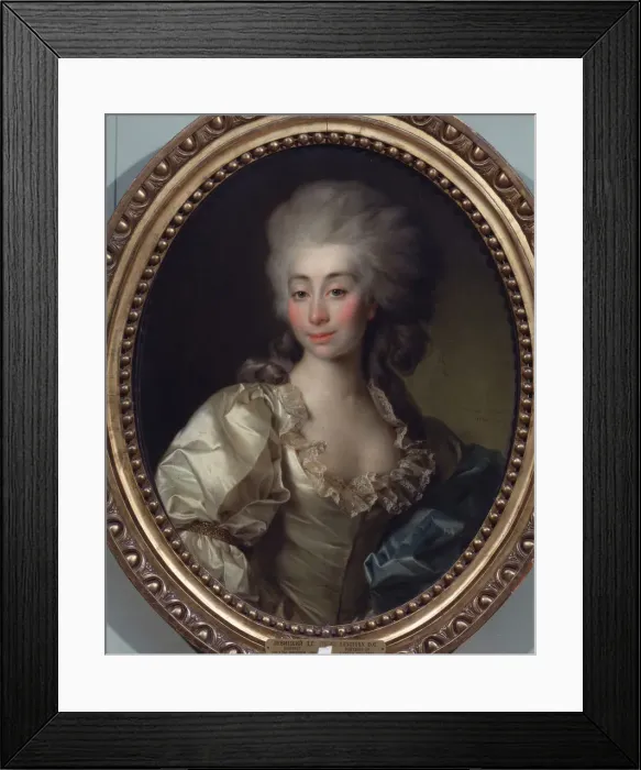 Framed Print : Portrait of Ursula Mniszeck, 1782. Artist: Levitsky, Dmitri Grigorievich (1735-1822) Framed Print : Portrait of Ursula Mniszeck, 1782. Artist: Levitsky, Dmitri Grigorievich (1735-1822)