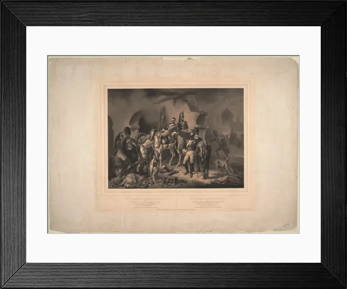Framed Print : The French Army in the Moscow Kremlin, 1830. Artist: Woelffle, Johannes (1807-1893) Framed Print : The French Army in the Moscow Kremlin, 1830. Artist: Woelffle, Johannes (1807-1893)
