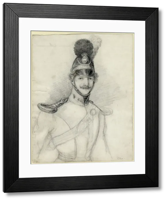 Framed Print : Otto I (1815-1867), King of Greece, ca 1835. Artist: Kraus, Gustav (1804-1852) Framed Print : Otto I (1815-1867), King of Greece, ca 1835. Artist: Kraus, Gustav (1804-1852)