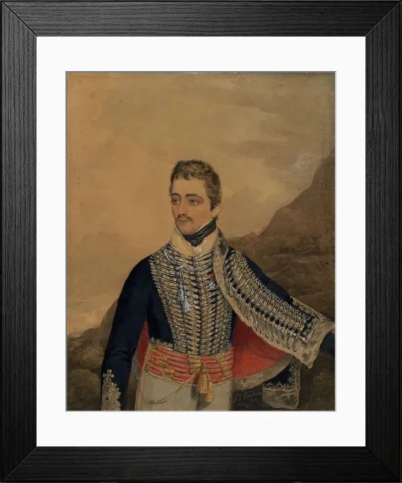 Framed Print : Prince Jozef Poniatowski, 1807. Artist: Anonymous Framed Print : Prince Jozef Poniatowski, 1807. Artist: Anonymous