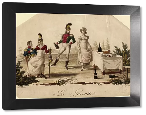 Gavotte, c. 1815. Artist: Meynier Saint-Fal (1762-1840)
