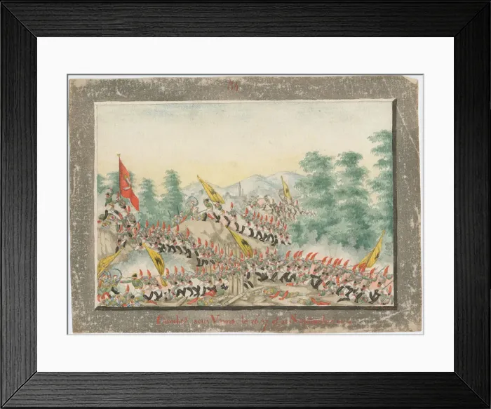 Framed Print : The Siege of Varna on September 1828, 1829. Artist: Anonymous Framed Print : The Siege of Varna on September 1828, 1829. Artist: Anonymous