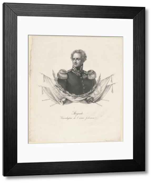 Framed Print : Jan Zygmunt Skrzynecki (1786-1860), 1831. Artist: Anonymous Framed Print : Jan Zygmunt Skrzynecki (1786-1860), 1831. Artist: Anonymous