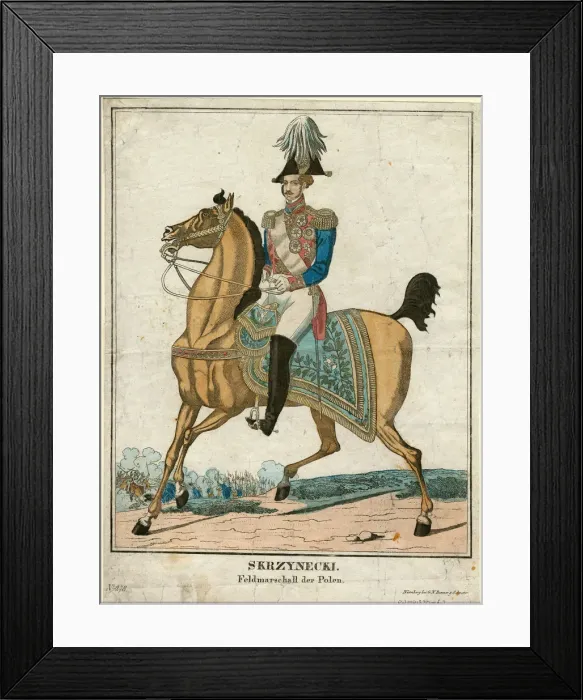 Framed Print : Jan Zygmunt Skrzynecki (1786-1860), 1831. Artist: Anonymous Framed Print : Jan Zygmunt Skrzynecki (1786-1860), 1831. Artist: Anonymous