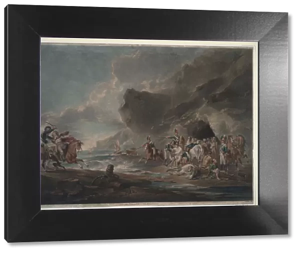 Smugglers defeated, 1795-1798. Artist: Bourgeois, Sir Peter Francis (1756-1811)