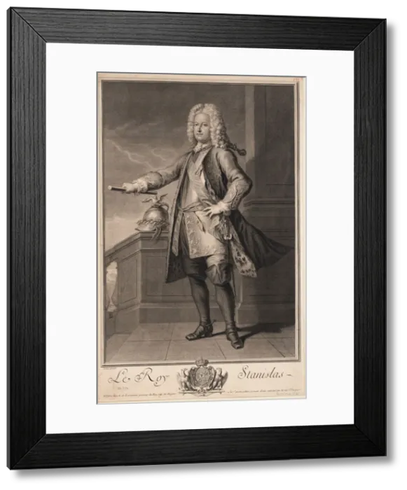 Framed Print : Stanislaw I Leszczynski (1677-1766), King of Poland, 1705. Artist: Van Loo, Jean Baptiste (1684-1745) Framed Print : Stanislaw I Leszczynski (1677-1766), King of Poland, 1705. Artist: Van Loo, Jean Baptiste (1684-1745)