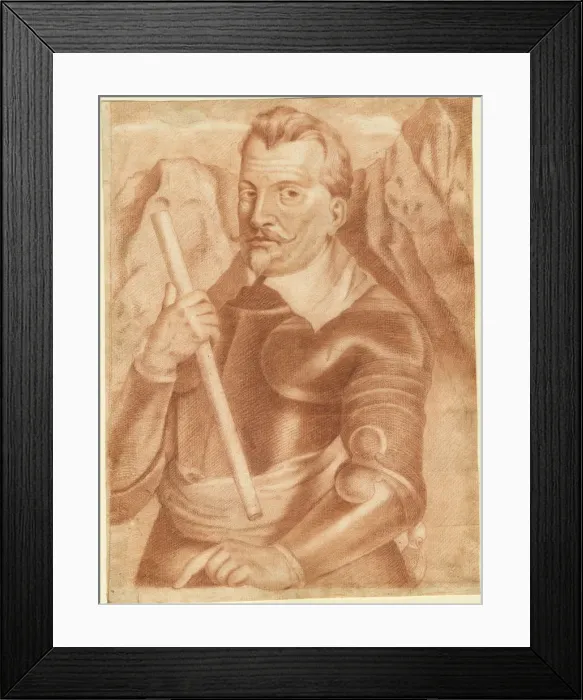 Framed Print : Albrecht von Wallenstein (1583-1634), 1630. Artist: Anonymous Framed Print : Albrecht von Wallenstein (1583-1634), 1630. Artist: Anonymous