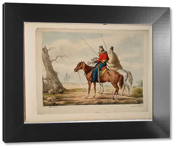 Cossacks, 1815-1819. Artist: Sauerweid, Alexander Ivanovich (1783-1844)