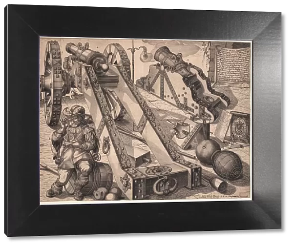 Artillery Cannon, 1636. Artist: Cranach, Ulrich von (active 17th century)