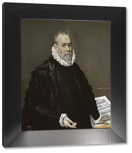 Portrait of a Physician, 1582-1585. Artist: El Greco, Dominico (1541-1614)