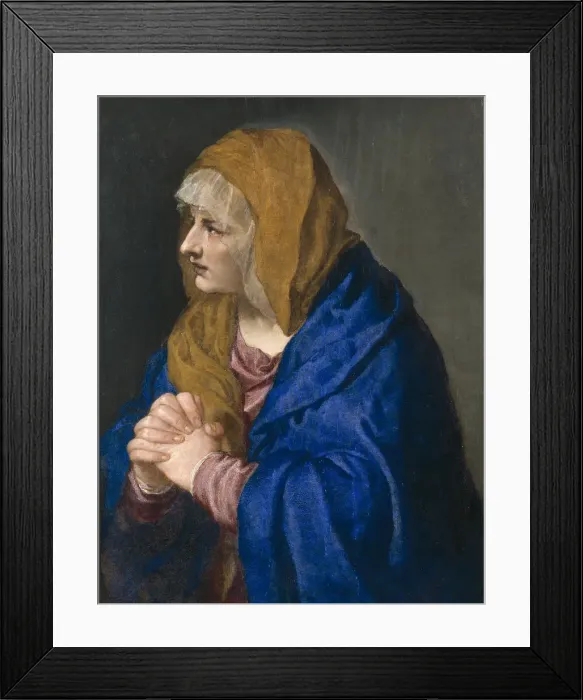 Framed Print : Mater Dolorosa, 1554. Artist: Titian (1488-1576) Framed Print : Mater Dolorosa, 1554. Artist: Titian (1488-1576)
