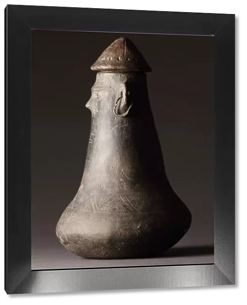 Pottery Cinerary Urn, 1300-700 BC. Artist: Prehistoric art