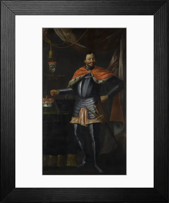 Framed Print : Frederick V (1596-1632), Elector Palatine, c. 1620-1630. Artist: Anonymous Framed Print : Frederick V (1596-1632), Elector Palatine, c. 1620-1630. Artist: Anonymous