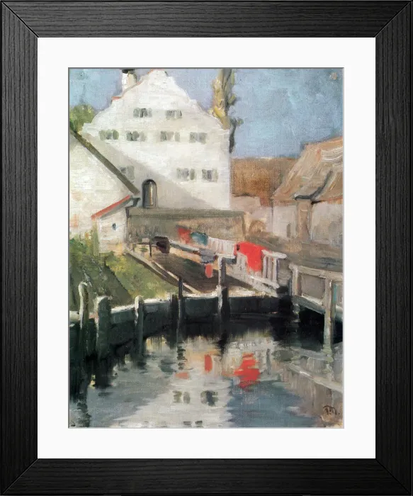 Framed Print : Indersdorf, 1904. Artist: Marc, Franz (1880-1916) Framed Print : Indersdorf, 1904. Artist: Marc, Franz (1880-1916)