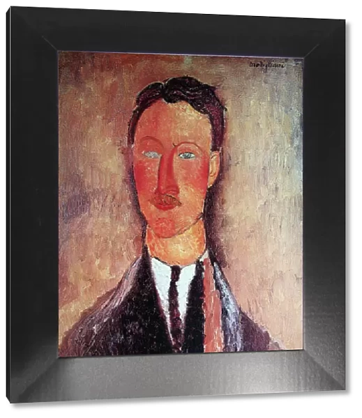 Portrait of Leopold Survage (1879-1968), 1918. Artist: Modigliani, Amedeo (1884-1920)