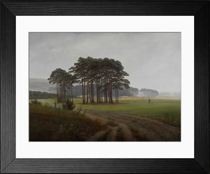 Framed Print : The times of day: The midday, 1821-1822. Artist: Friedrich, Caspar David (1774-1840) Framed Print : The times of day: The midday, 1821-1822. Artist: Friedrich, Caspar David (1774-1840)
