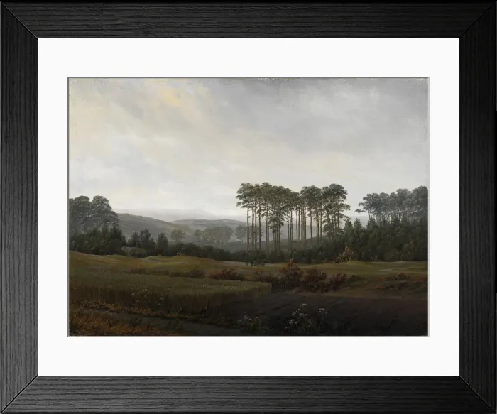 Framed Print : The times of day: The afternoon, 1821-1822. Artist: Friedrich, Caspar David (1774-1840) Framed Print : The times of day: The afternoon, 1821-1822. Artist: Friedrich, Caspar David (1774-1840)