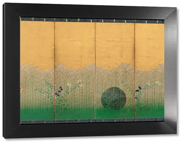The plain of Musashi, ca 1760. Artist: Anonymous