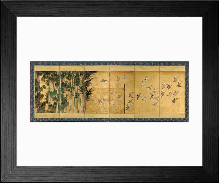Framed Print : Millet and Birds, ca 1625. Artist: Anonymous Framed Print : Millet and Birds, ca 1625. Artist: Anonymous
