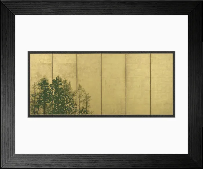 Framed Print : Trees, Early 17th cen Artist: Master of I-nen Seal (active 1600-1630) Framed Print : Trees, Early 17th cen Artist: Master of I-nen Seal (active 1600-1630)