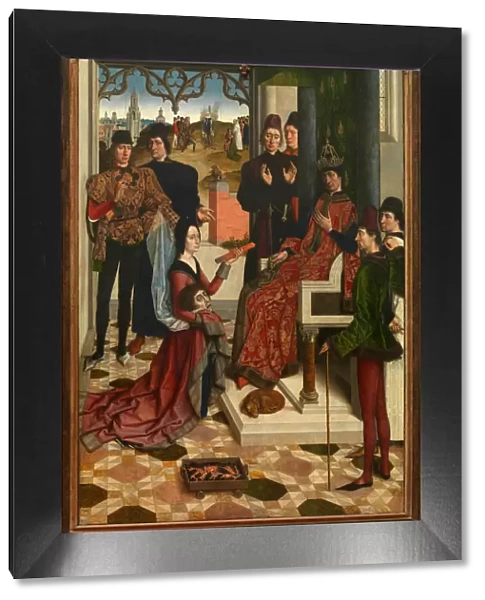 The Justice of Emperor Otto III: Ordeal by Fire, 1471-1475. Artist: Bouts, Dirk (1410  /  20-1475)