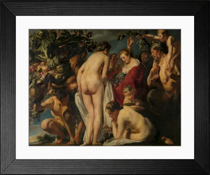Framed Print : Allegory of Fertility, ca 1620-1625. Artist: Jordaens, Jacob (1593-1678) Framed Print : Allegory of Fertility, ca 1620-1625. Artist: Jordaens, Jacob (1593-1678)