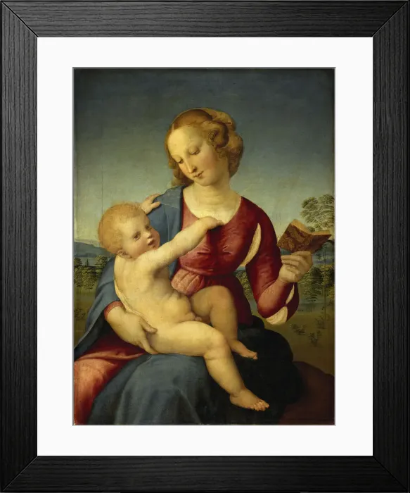 Framed Print : Madonna Colonna, 1508. Artist: Raphael (1483-1520) Framed Print : Madonna Colonna, 1508. Artist: Raphael (1483-1520)