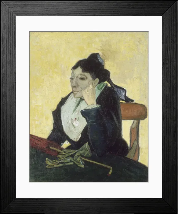 Framed Print : The Arlesienne, 1888. Artist: Gogh, Vincent, van (1853-1890) Framed Print : The Arlesienne, 1888. Artist: Gogh, Vincent, van (1853-1890)