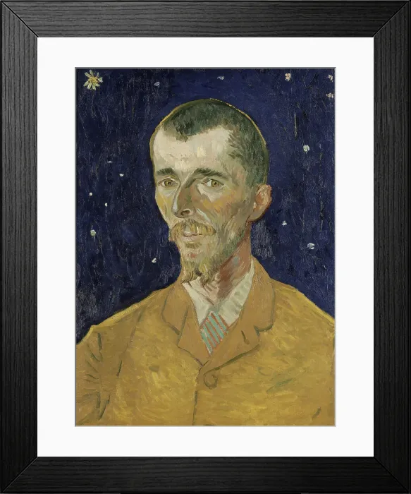 Framed Print : Eugene Boch, 1888. Artist: Gogh, Vincent, van (1853-1890) Framed Print : Eugene Boch, 1888. Artist: Gogh, Vincent, van (1853-1890)