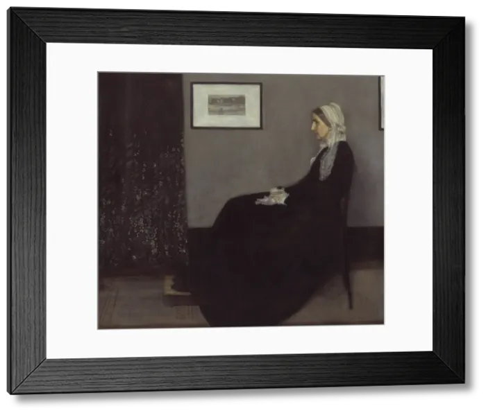 Framed Print : Arrangement in Grey and Black No. 1 (Portrait of the Artists Mother), 1871. Artist: Whistler, James Abbott McNeill (1834-1903) Framed Print : Arrangement in Grey and Black No. 1 (Portrait of the Artists Mother), 1871. Artist: Whistler, James Abbott McNeill (1834-1903)