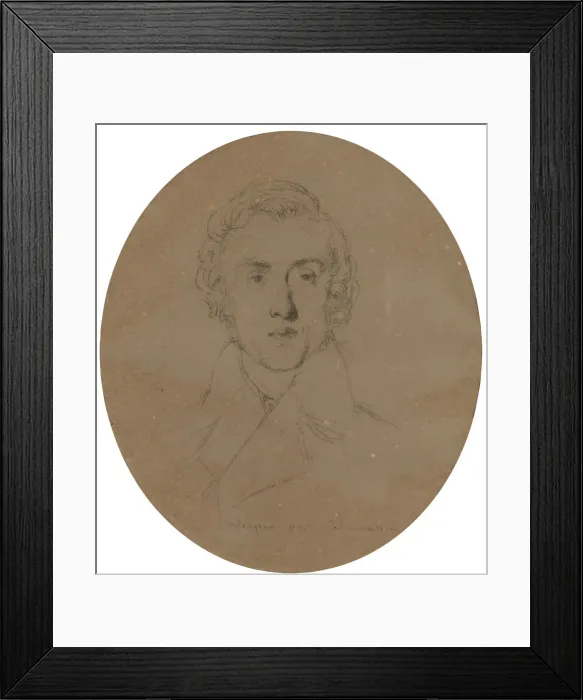 Framed Print : Portrait of Frederic Chopin. Artist: Calamatta, Luigi (1802-1869) Framed Print : Portrait of Frederic Chopin. Artist: Calamatta, Luigi (1802-1869)