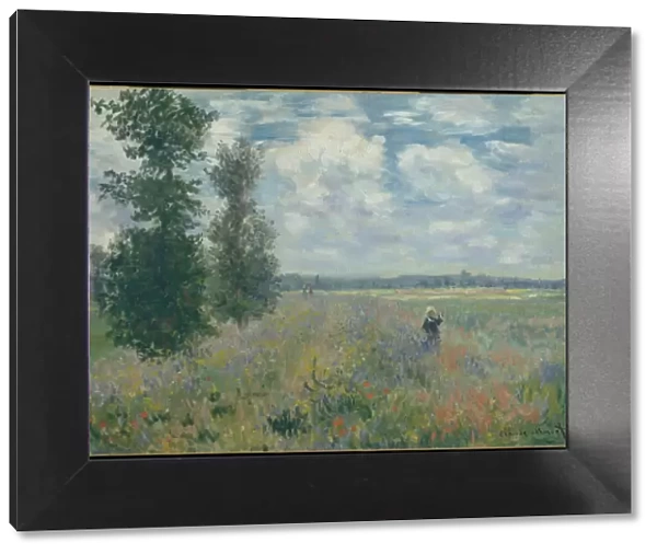 Poppy Fields near Argenteuil, 1875. Artist: Monet, Claude (1840-1926)