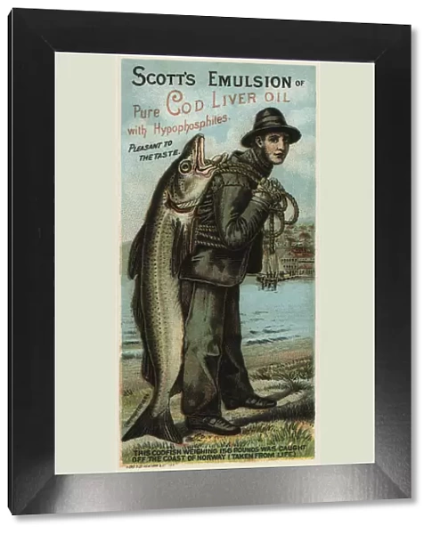 Scotts Emulsion, 1880. Artist: Gast, August (1819-1891)