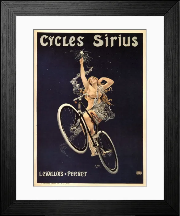 Framed Print : Cycles Sirius, 1899. Artist: Gray (Boulanger), Henri (1858-1924) Framed Print : Cycles Sirius, 1899. Artist: Gray (Boulanger), Henri (1858-1924)