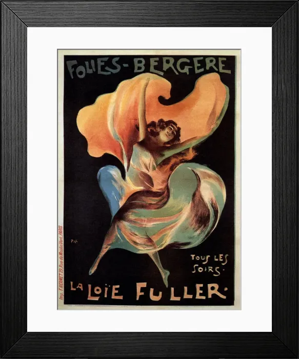 Framed Print : Folies Bergeres, 1897. Artist: Paleologue (Paleologu), Jean de (1855-1942) Framed Print : Folies Bergeres, 1897. Artist: Paleologue (Paleologu), Jean de (1855-1942)