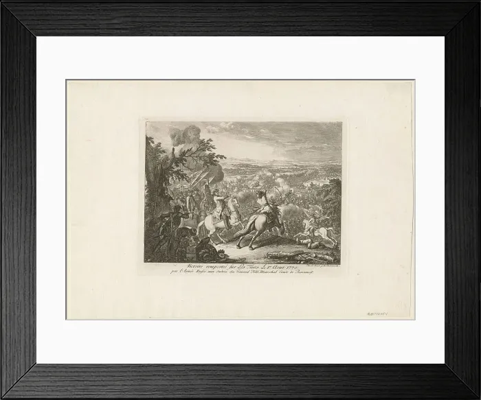 Framed Print : The Battle of Cahul, 1770. Artist: Chodowiecki, Daniel Nikolaus (1726-1801) Framed Print : The Battle of Cahul, 1770. Artist: Chodowiecki, Daniel Nikolaus (1726-1801)